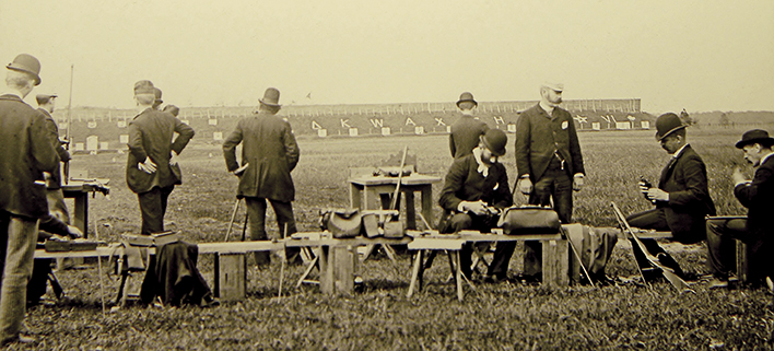 The Star and VI targets at Creedmoor.